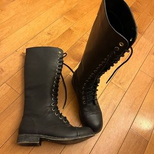 Lace up boots